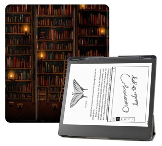 Pouzdro B-Safe Stand 3457 na Amazon Kindle Scribe - motiv Library