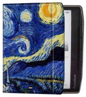 Pouzdro B-Safe Magneto 3416 na Pocketbook 700 Era - motiv Gogh