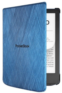 Pouzdro H-S-634-B-WW Shell pro Pocketbook 629/634 - Bright Blue modré, orig. Pocketbook