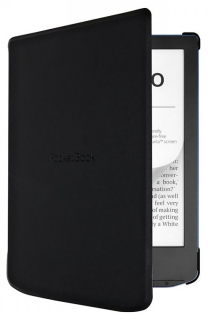Pouzdro H-S-634-K-WW Shell pro Pocketbook 629/634 - Night Black černé, orig. Pocketbook