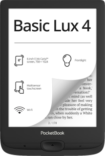 PocketBook 618 Basic 4 - 8GB, WiFi, černý