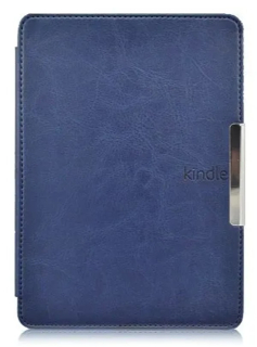 Premium Durable Lock PDL-103 na Amazon Kindle Paperwhite 1/2/3 - kapsa, tmavě modrý